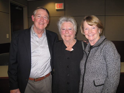 Photo of Mike Daniels, Betty Beyster, and Bonnie Daniels